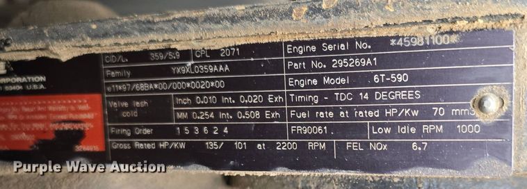 image for item DT6814 2000 Case 621C wheel loader