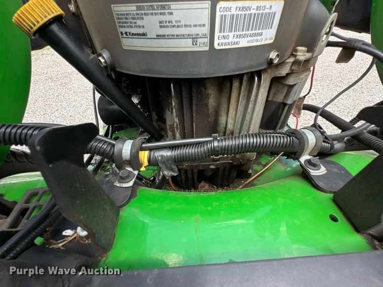 image for item DU9008 2015 John Deere Z950R ZTR lawn mower