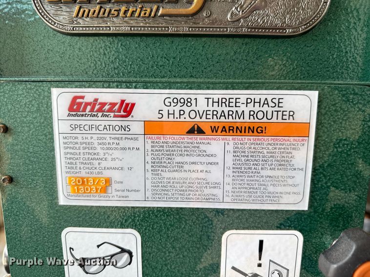 image for item DU9012 Machine shop equipment