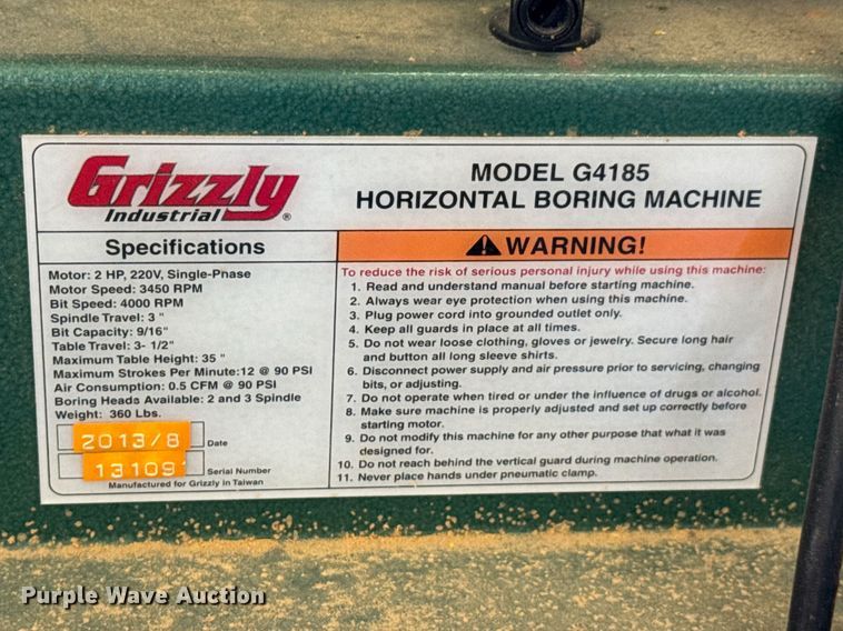 image for item DU9012 Machine shop equipment