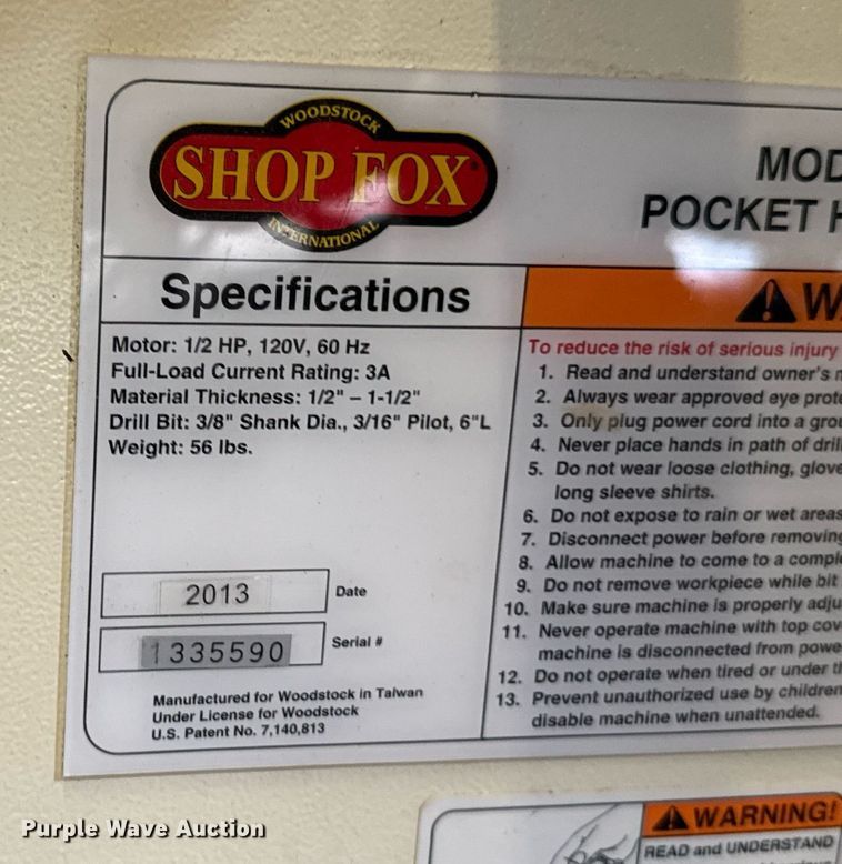 image for item DU9012 Machine shop equipment