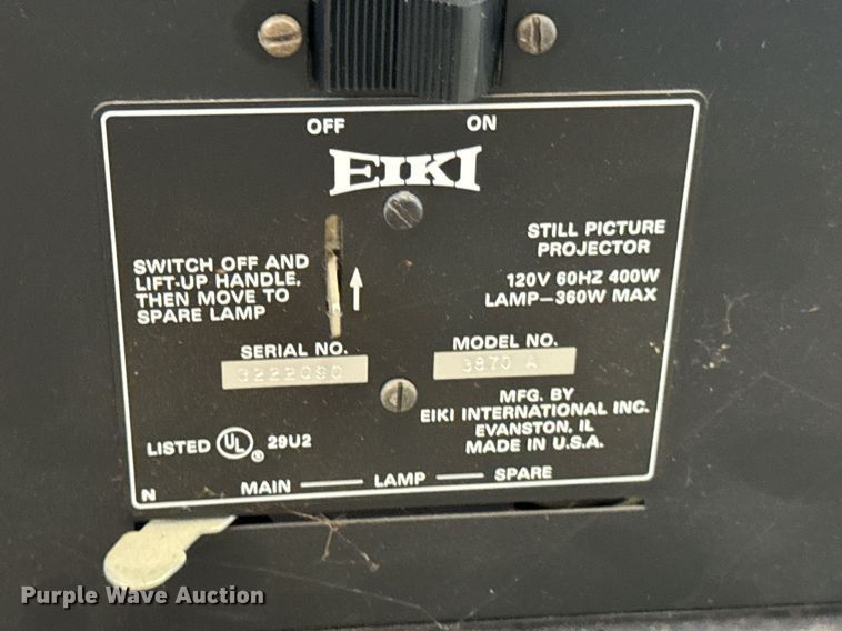 image for item DU9016 Projectors