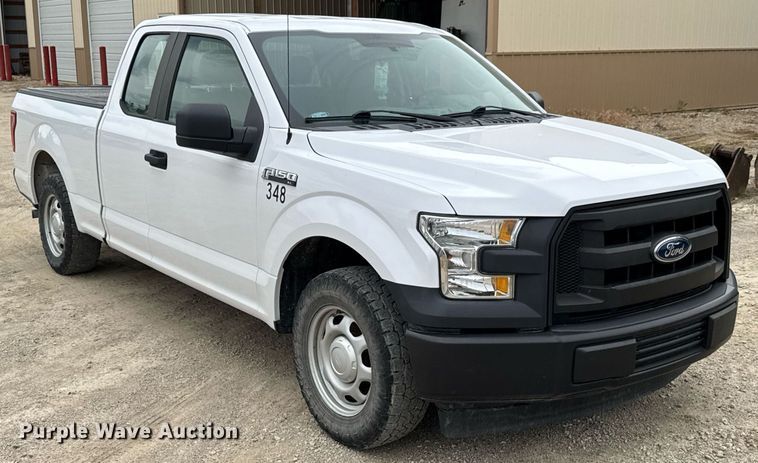 image for item DU9029 2017 Ford F150 XL SuperCab pickup truck