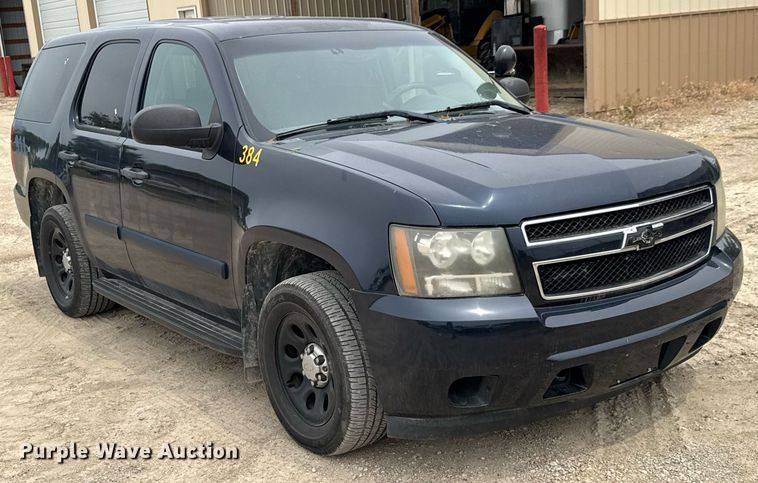 image for item DU9034 2008 Chevrolet Tahoe Police SUV