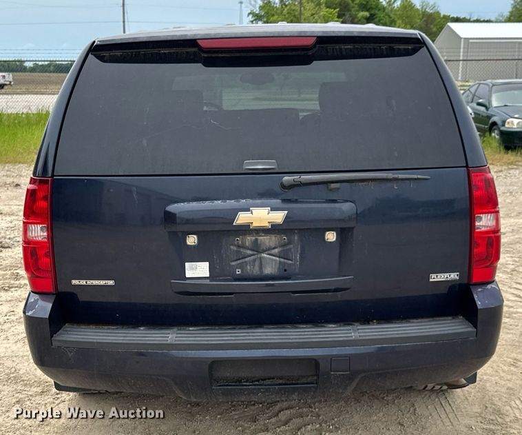 image for item DU9034 2008 Chevrolet Tahoe Police SUV
