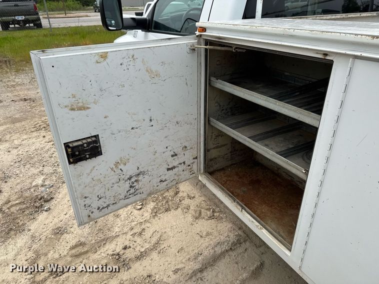 image for item DU9037 2008 Dodge Ram 3500 utility bed pickup truck