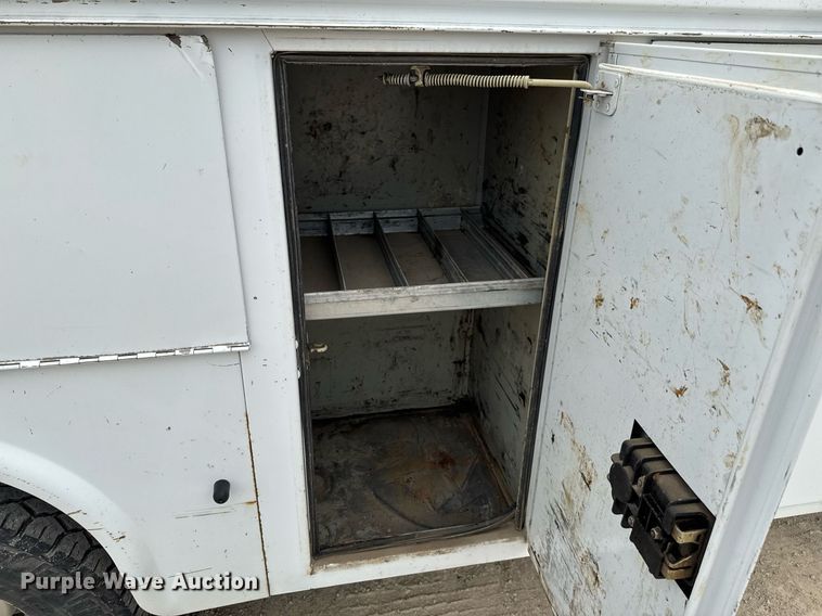 image for item DU9037 2008 Dodge Ram 3500 utility bed pickup truck