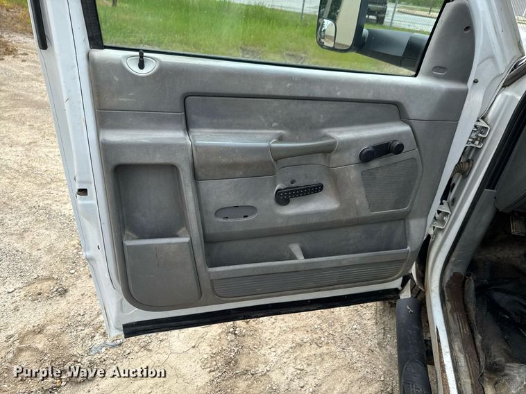 image for item DU9037 2008 Dodge Ram 3500 utility bed pickup truck