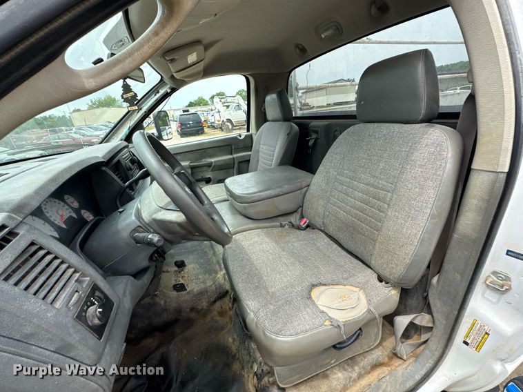 image for item DU9037 2008 Dodge Ram 3500 utility bed pickup truck