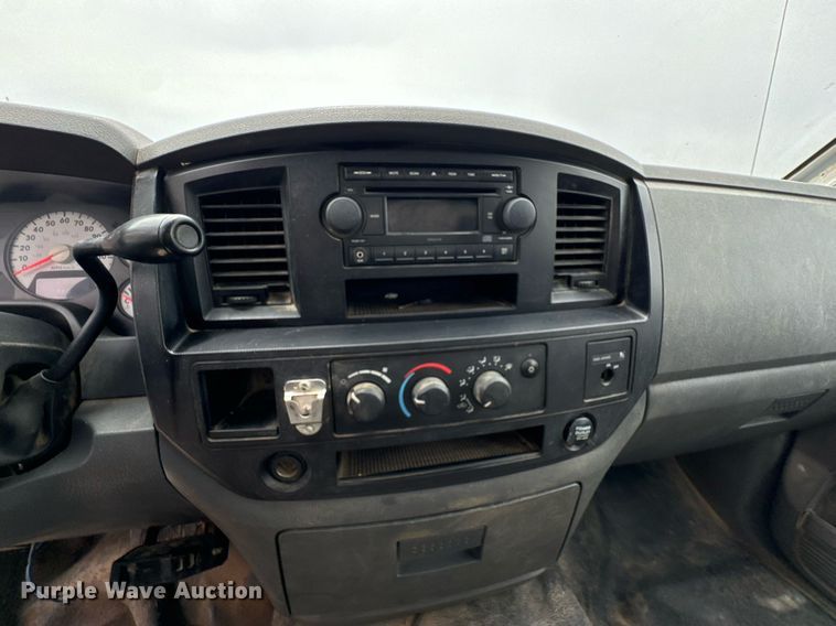 image for item DU9037 2008 Dodge Ram 3500 utility bed pickup truck