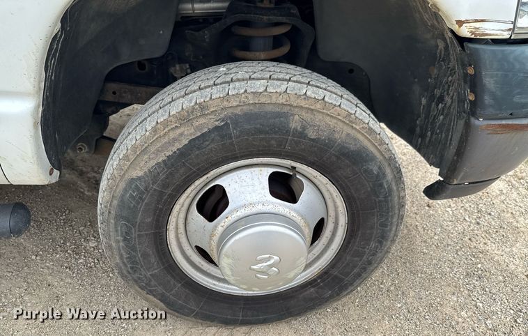 image for item DU9037 2008 Dodge Ram 3500 utility bed pickup truck