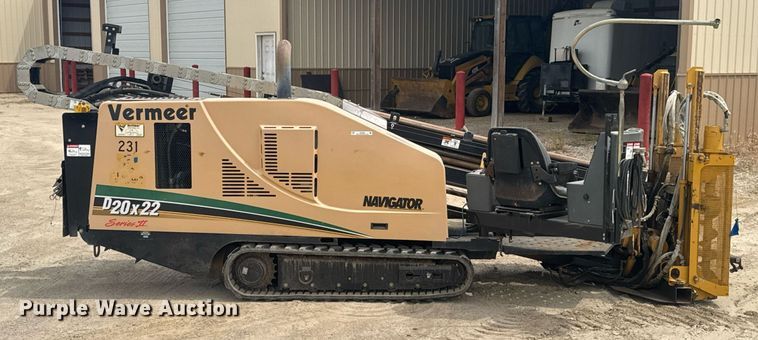 image for item DU9039 2008 Vermeer DX20X22II directional boring unit