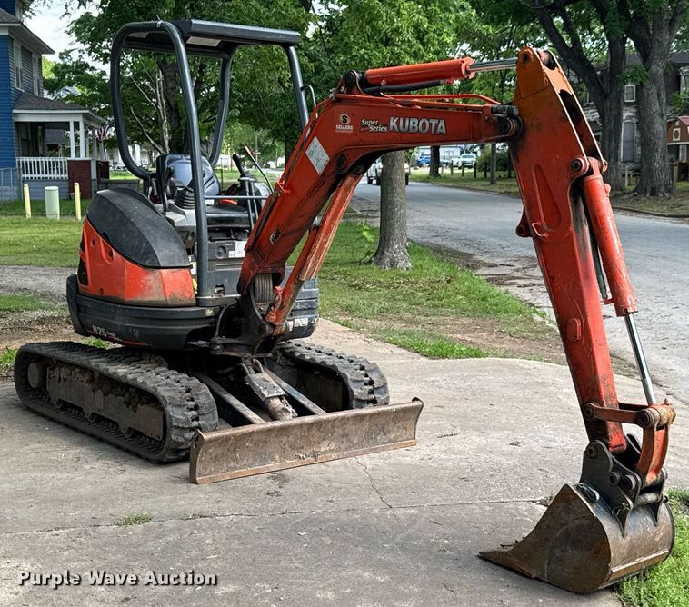 image for item DU9060 Kubota U25 Super Series mini excavator
