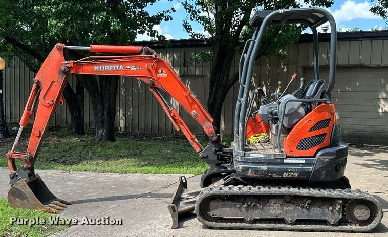 image for item DU9060 Kubota U25 Super Series mini excavator