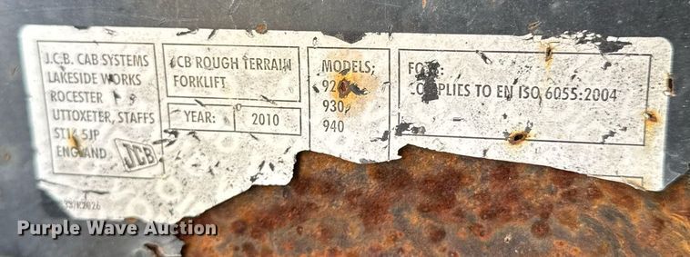 image for item DV2584 2011 JCB 940 forklift