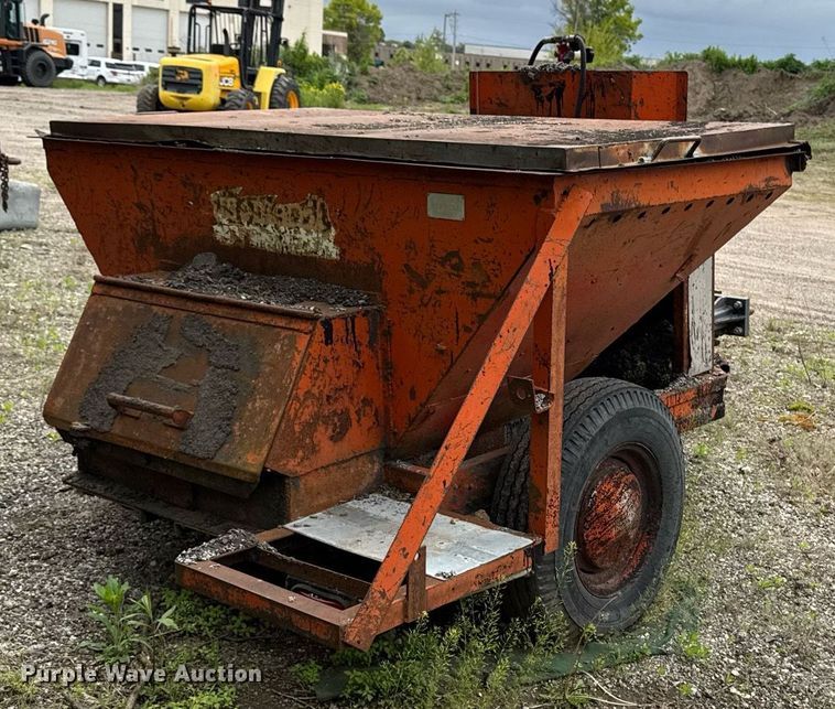 image for item DV2586 Asphalt heater trailer