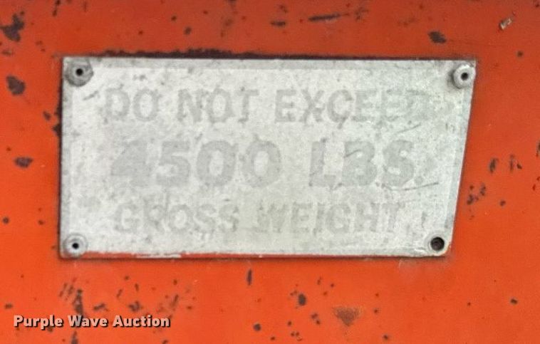 image for item DV2586 Asphalt heater trailer