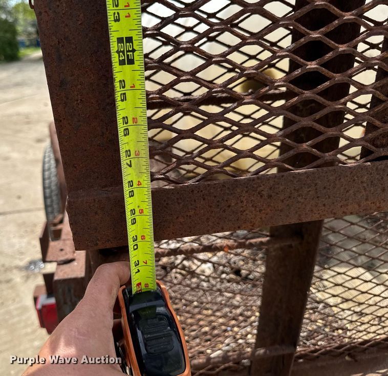 image for item DV2605 2003 Carry-On Trailer Corp 5X10WG utility trailer