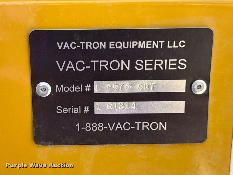 image for item DV4039 2016 Vermeer LP573SDT vacuum excavator