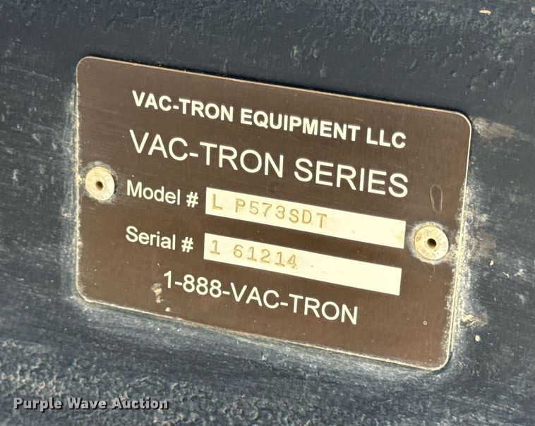 image for item DV4039 2016 Vermeer LP573SDT vacuum excavator