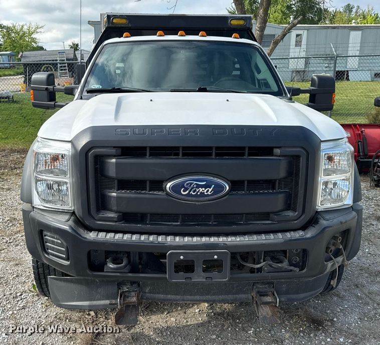 image for item DV4040 2015 Ford F550 Super Duty XL dump flatbed truck