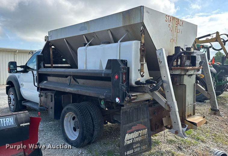 image for item DV4040 2015 Ford F550 Super Duty XL dump flatbed truck