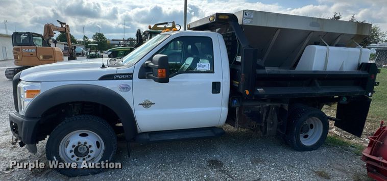 image for item DV4040 2015 Ford F550 Super Duty XL dump flatbed truck