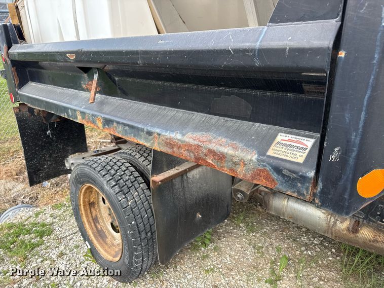 image for item DV4040 2015 Ford F550 Super Duty XL dump flatbed truck