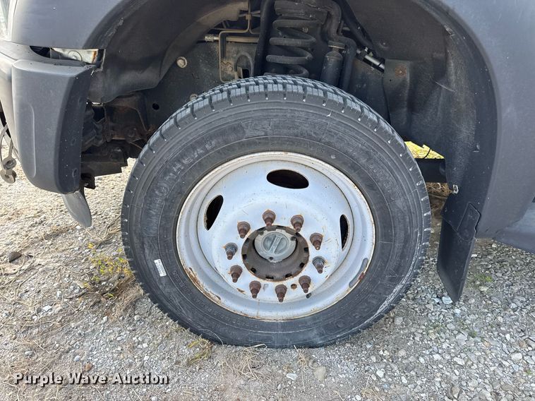 image for item DV4040 2015 Ford F550 Super Duty XL dump flatbed truck