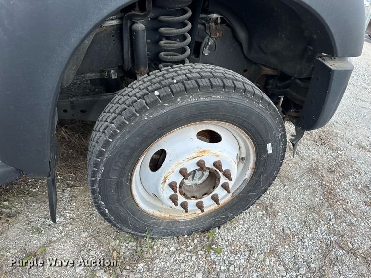 image for item DV4040 2015 Ford F550 Super Duty XL dump flatbed truck