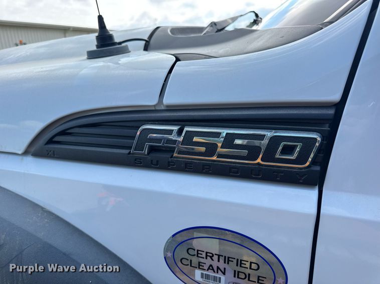 image for item DV4040 2015 Ford F550 Super Duty XL dump flatbed truck