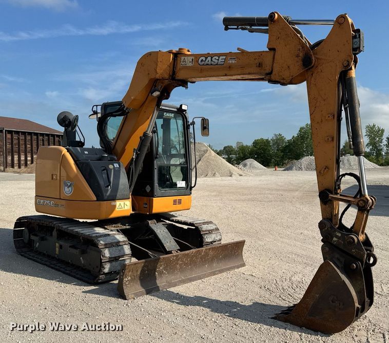 image for item DV4041 2016 Case CX75C SR mini excavator