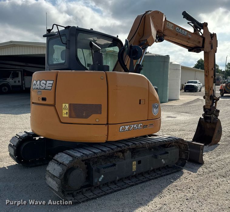 image for item DV4041 2016 Case CX75C SR mini excavator