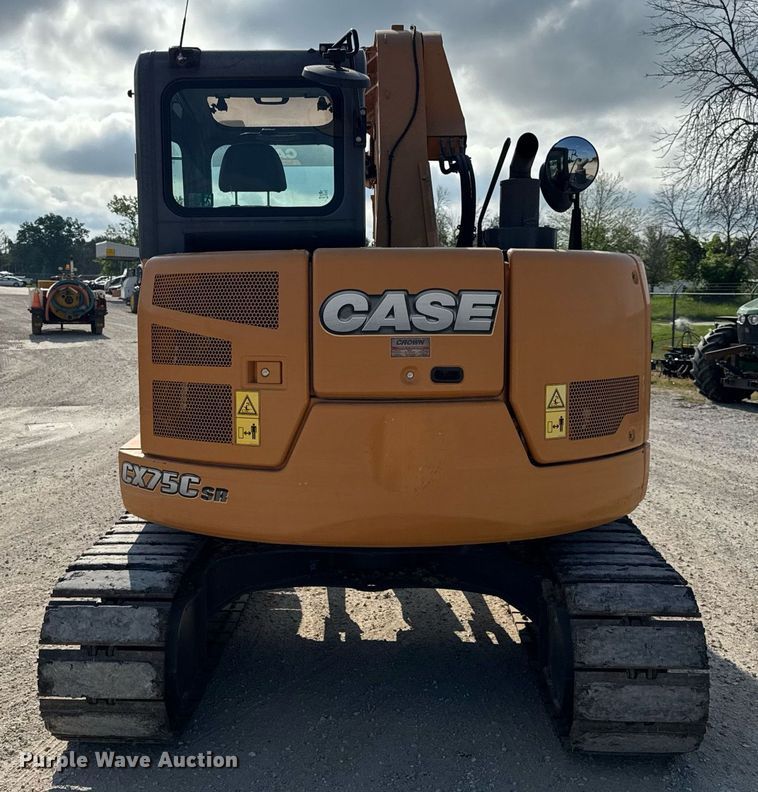 image for item DV4041 2016 Case CX75C SR mini excavator