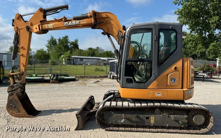 image for item DV4041 2016 Case CX75C SR mini excavator