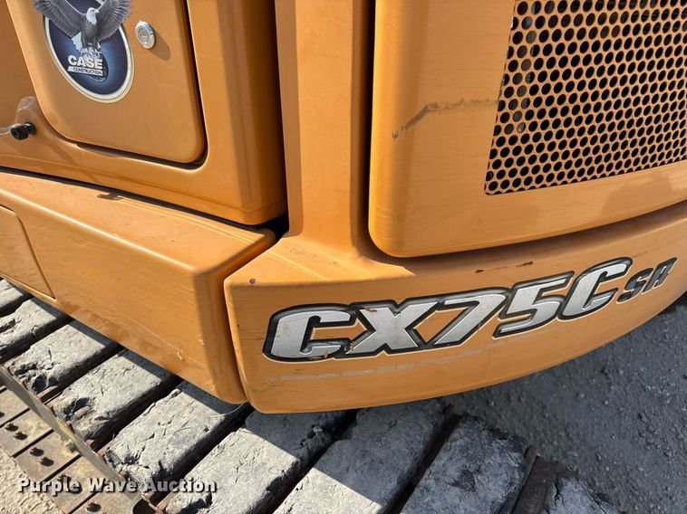 image for item DV4041 2016 Case CX75C SR mini excavator