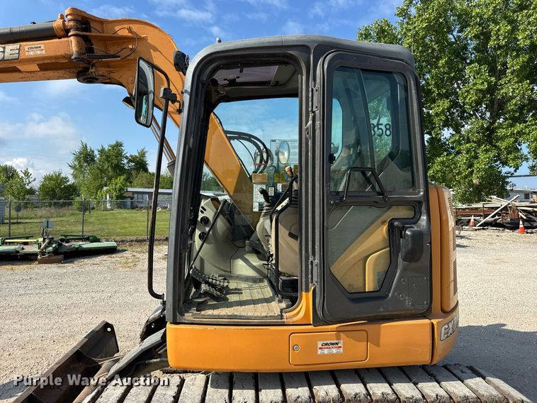 image for item DV4041 2016 Case CX75C SR mini excavator