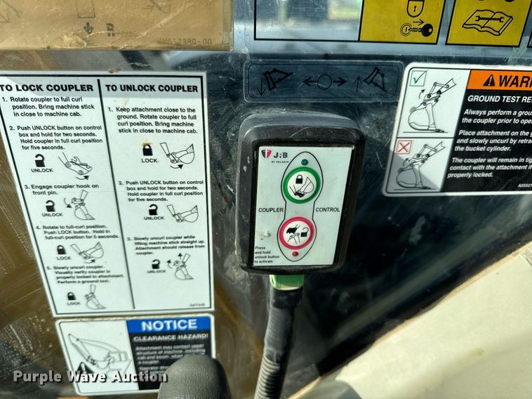 image for item DV4041 2016 Case CX75C SR mini excavator