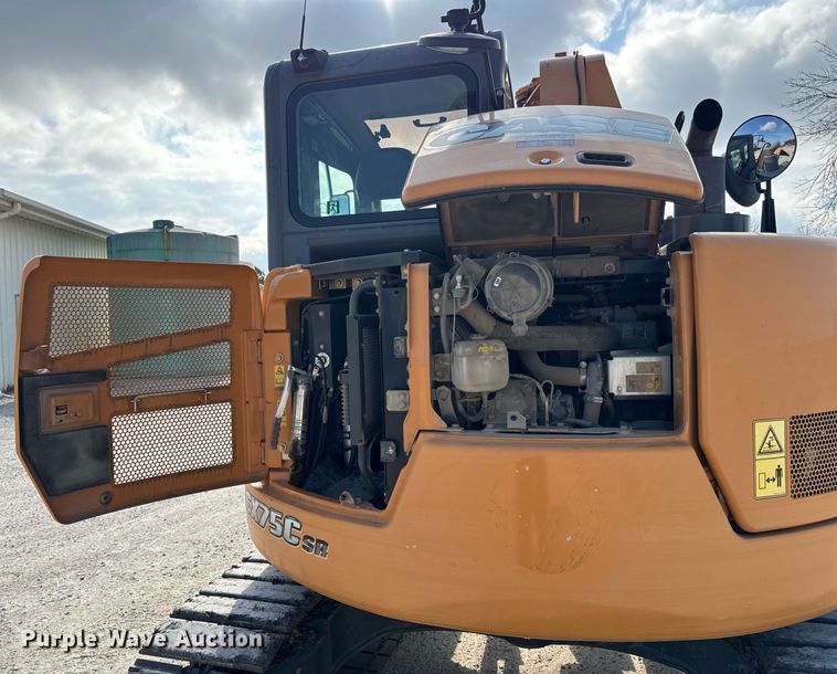 image for item DV4041 2016 Case CX75C SR mini excavator