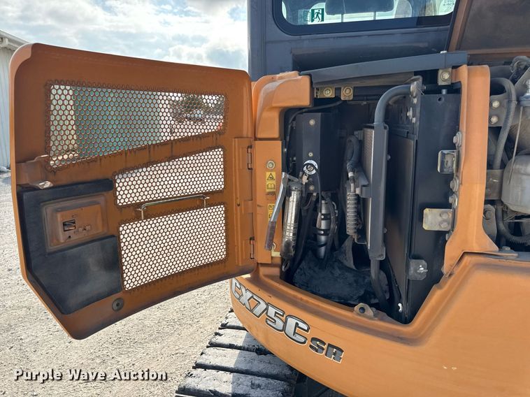 image for item DV4041 2016 Case CX75C SR mini excavator