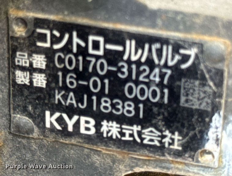 image for item DV4041 2016 Case CX75C SR mini excavator