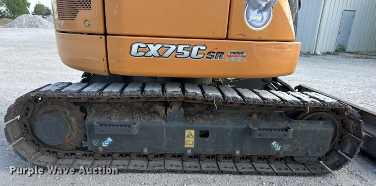 image for item DV4041 2016 Case CX75C SR mini excavator