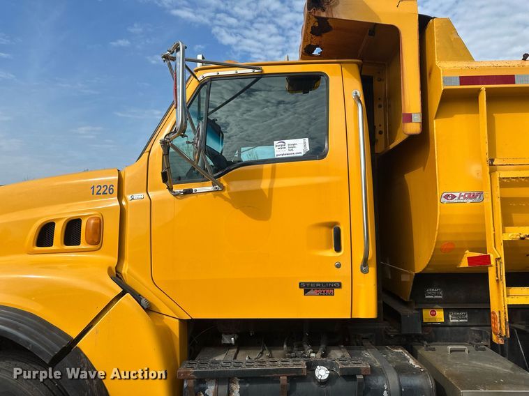 image for item EB2519 2004 Sterling LT9500 dump truck
