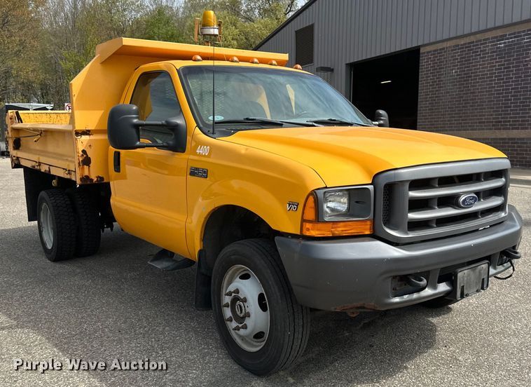 image for item EB2523 1999 Ford F450 Super Duty XL dump truck