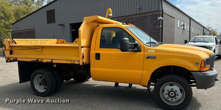 image for item EB2523 1999 Ford F450 Super Duty XL dump truck