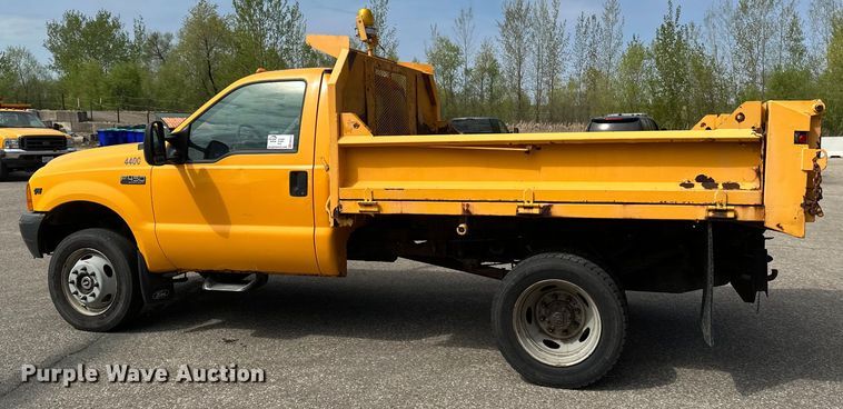 image for item EB2523 1999 Ford F450 Super Duty XL dump truck