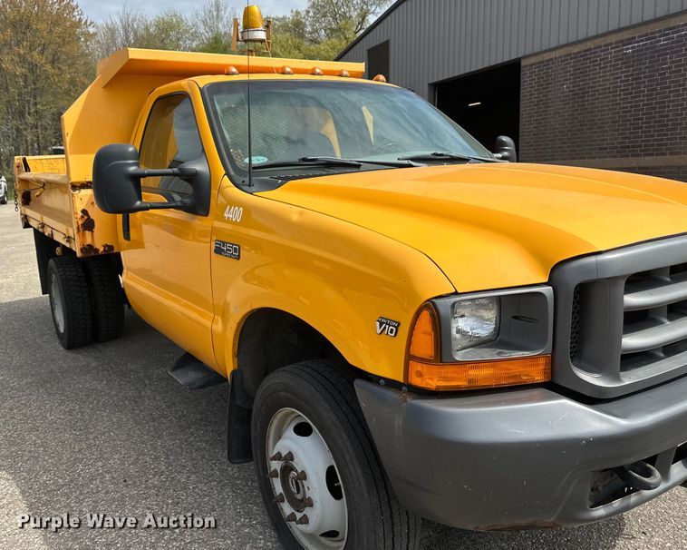 image for item EB2523 1999 Ford F450 Super Duty XL dump truck