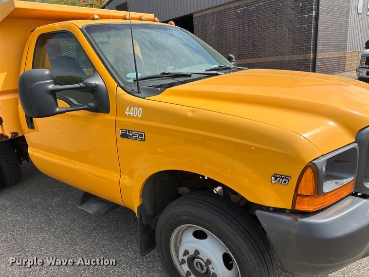 image for item EB2523 1999 Ford F450 Super Duty XL dump truck
