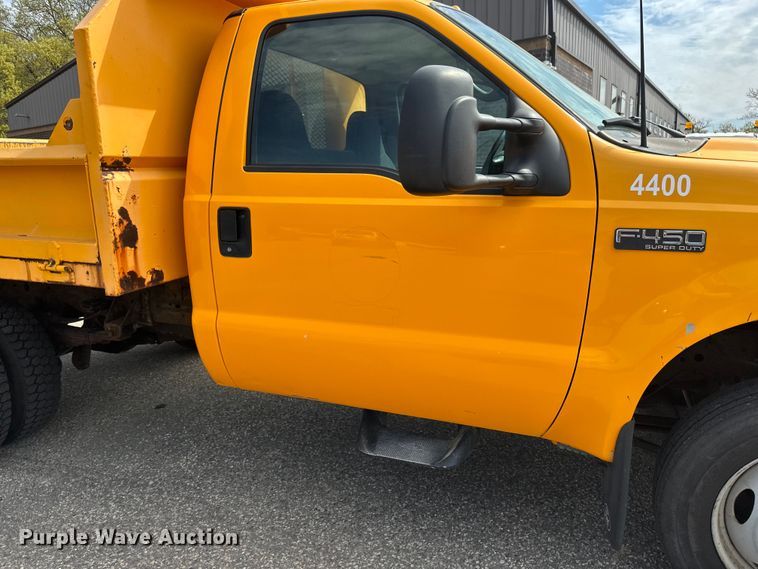 image for item EB2523 1999 Ford F450 Super Duty XL dump truck