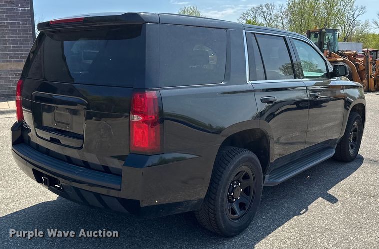 image for item EB2528 2015 Chevrolet Tahoe Police SUV